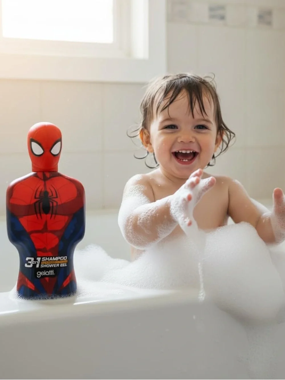 Spider-Man or Iron Man 3-in-1 Body Wash & Shampoo